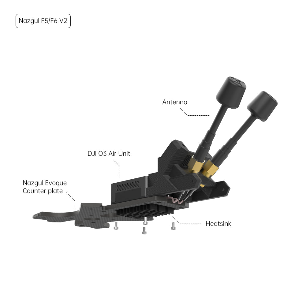 Nazgul Evoque F6 V2 Frame Kit