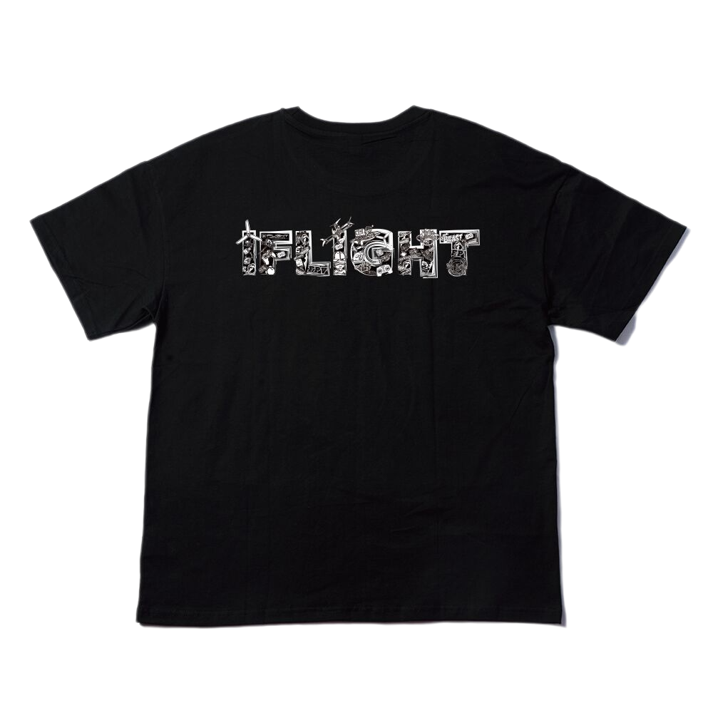 iFlight Black Hip-hop T-shirt